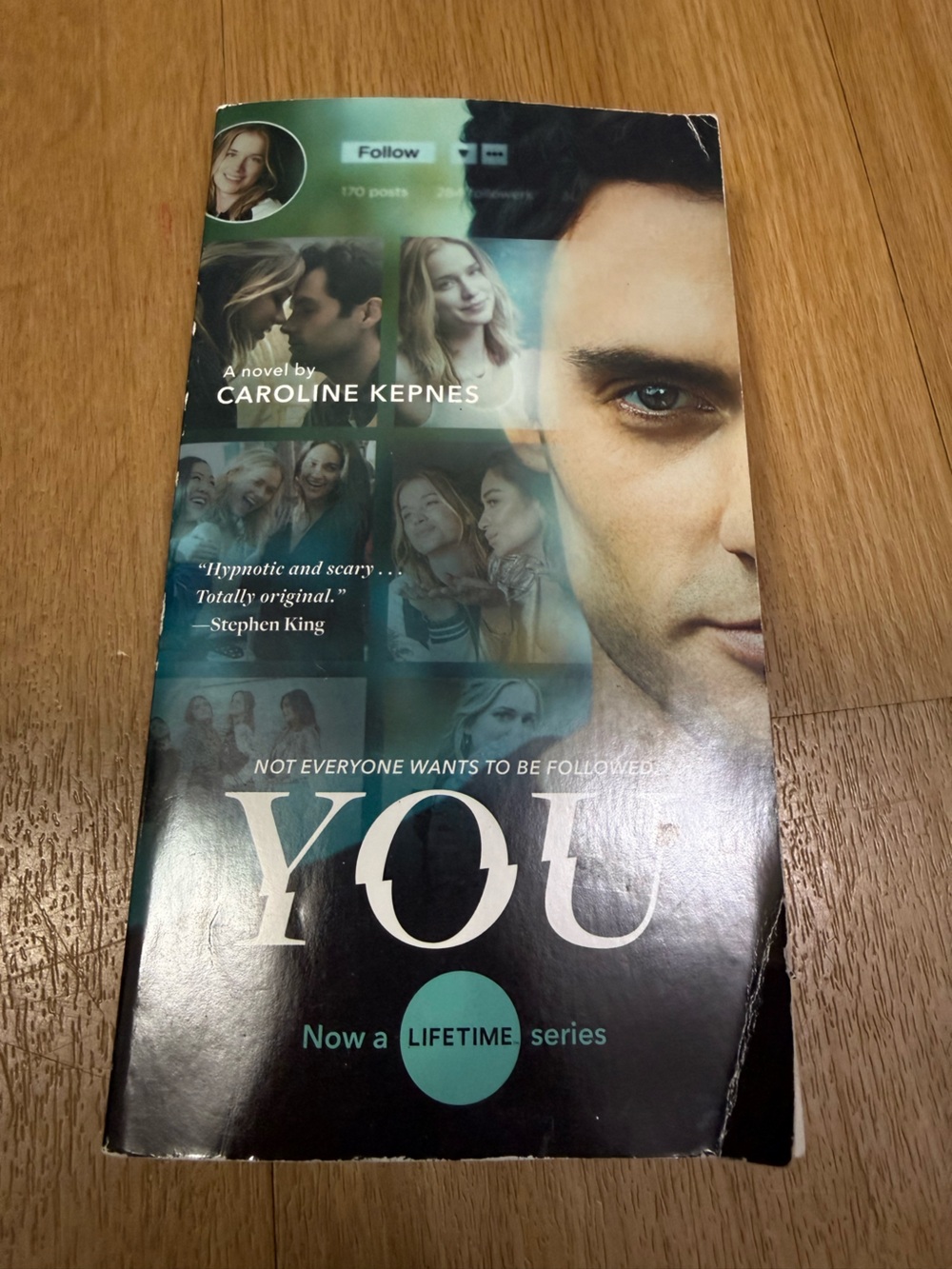 📚3 for $12📚 You by Caroline Kepnes - Teal & Black Paperback Cover
